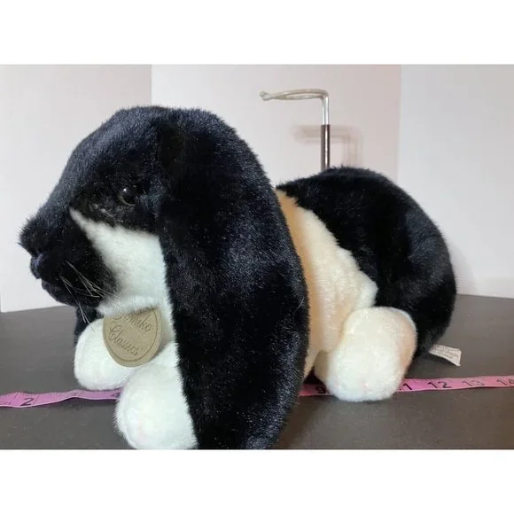 Russ Yomiko LOP EAR BUNNY Realistic, VTG Soft And Lovey, Rabbit Stuffed Plush - Picture 7 of 16